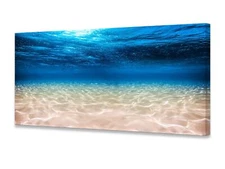 S00775 Print Artwork Blue Ocean Sea Wall Art Canvas Prints Picture Seaview Bo...