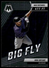 2022 Panini Mosaic #BF-4 Kris Bryant Big Fly Colorado Rockies Baseball