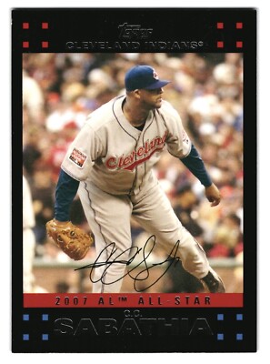 Lot De Cartes Baseball Cleveland Indians Topps 2007 – Séries 1, 2 Et Update – Near Mint