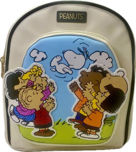 Bioworld Peanuts Hooray Snoopy NEW Mini Backpack with Tags
