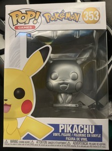 pikachu silver funko