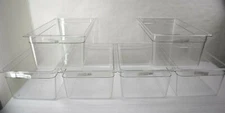 Pack Of 6 Cambro 18CW135 Camwear Full Size 8" Deep Polycarbonate Food Pan