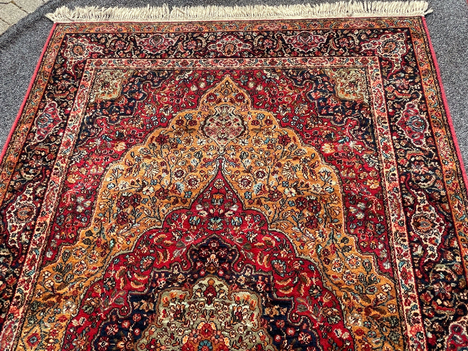 Beautiful Antique American Karastan Kirman Rug 6x9FT eBay