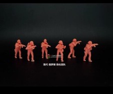 1/72 Resin Russian Chemical Defense Forces 6 Figs Unassembled Unpainted