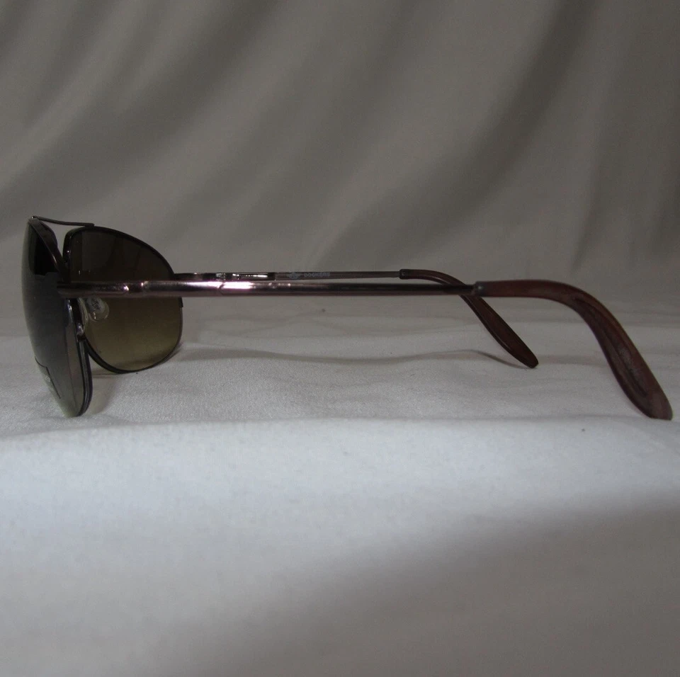 gafas de sol aviador marrón Foto 3 de 4