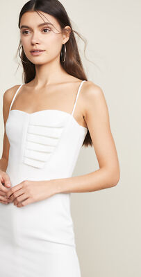 NEW BLACK HALO Akeno Sheath DRESS SIZE 10 $325 PORCELAIN NORDSTROM