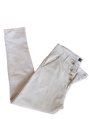 TOKUNO SHIMA Herren Jeans Slim Fit Hose Pants Diagonalknöpfe Gr. 46