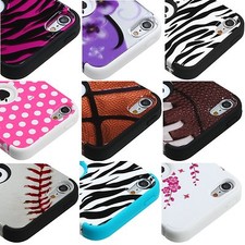 Para iPod Touch 5ta y 6ta y 7ma Generación - Híbrido DURO Y SUAVE Armadura Estuche Cubierta Recubrimiento