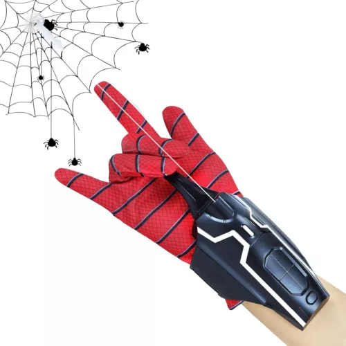 For Children Spider Man Launcher Glove Cosplay Spider String Web Shooter Toys - Picture 1 of 9