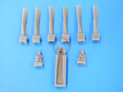 Plus Model 1/72 Propellers Grumman S-2 Tracker Anti-Sub Aircraft (2 prp.) AL7062