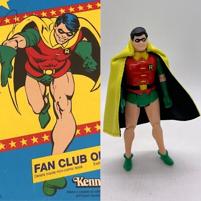 DC Kenner Super Powers Robin The Boy Wonder Custom Double Sided Cape (Cape Only)