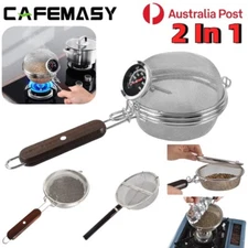 Cafemasy 2IN1 Coffee Bean Roasting Baking Thermometer Tool Cafe Roaster Home DIY