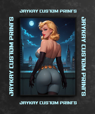 Catwoman Selina Kyle DC Universe Comics Poster Print - No Frame