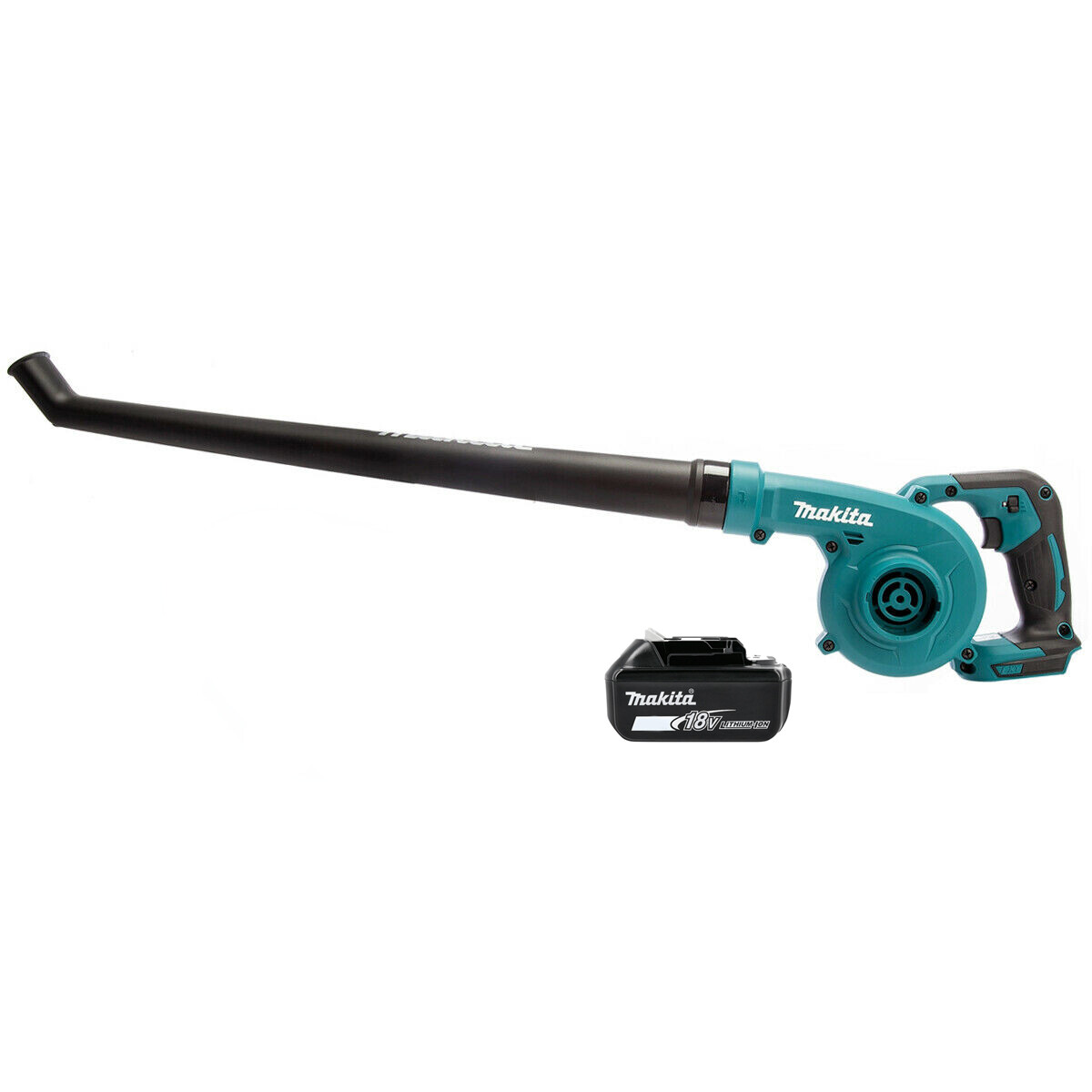 Makita DUB186 18V LXT Portable Leaf Blower With 1 x 5.0Ah Battery