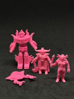 Kaiju Monster Rubber Figure Daikyoshin Tatsunoko Pro Anb Toei 4 Pieces