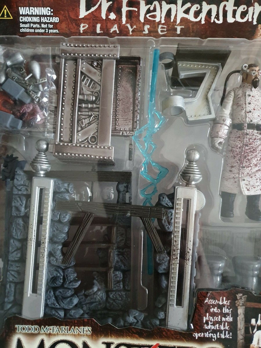 モンスターPLAYSET Dr. Frankenstein Todd McFarlane Dr. Frankenstein Monsters Series 2 Playset