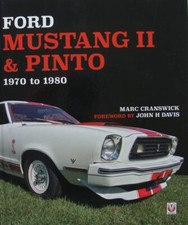 LIVRE/BOOK: Ford Mustang II & Pinto 1970 to 1980