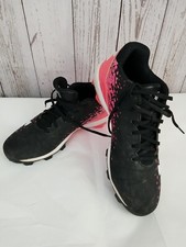 Under Armour Baseball Cleats Shoes Youth 5.5Y Pink & Black 1278754-064 Great 👀