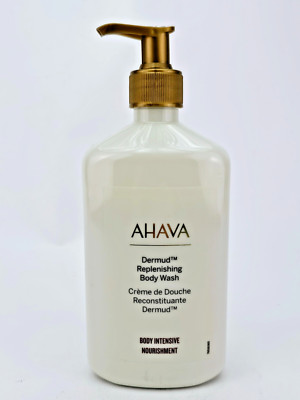 Ahava Dermud Replenishing Body Wash Pump 13.5 oz Jumbo Body Intensive