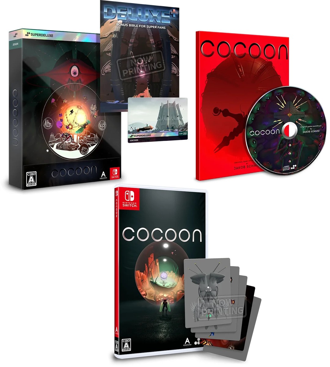 COCOON DELUXE EDITION (Nintendo Switch game) Japan Import (Multi