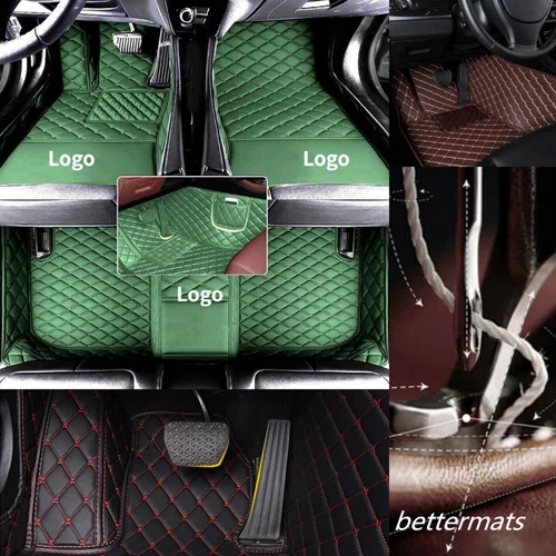 Fit for Porsche All Models Auto Carpets Waterproof Luxury Custom Car Floor Mats - Imagen 9 de 33