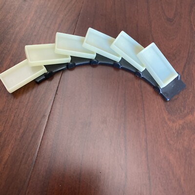 Domino Rally Glow In The Dark Ghost Ride Replacement Pivot Dominoes Curved