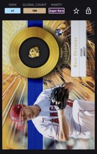 Topps MLB Bunt DIGITAL 23 Gold Label Blue Prospect Relic Reid Detmers