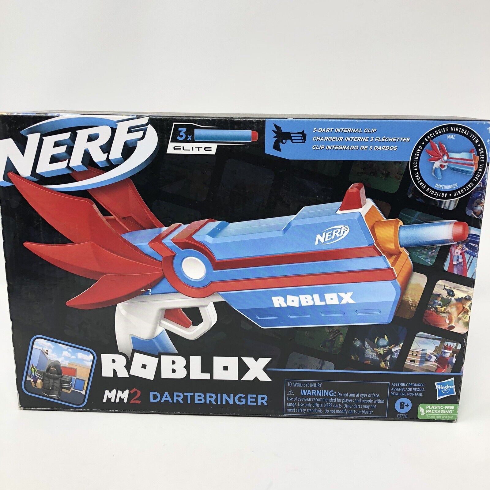 DARTBRINGER CODE MM2 ROBLOX NERF GUN IN GAME ITEM💙FAST DELIVERY!!!