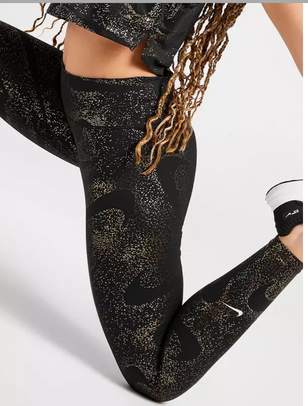 Nike glitter sale tights