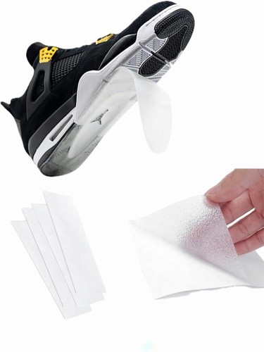 Protector de Suela 2 Pares Calidad Protector de Pliegue de Zapato, Transparente Autoadhesivo So... - Imagen 2 de 10