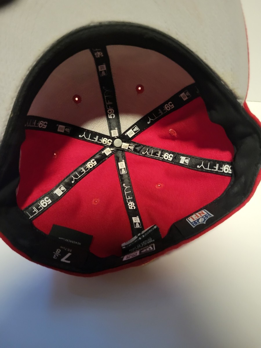 San Francisco 49ers 7 3/8 NFL 59Fifty New Era Hat Fitted Cap Mens