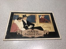 1927 Nash Enclosed Cars Brochure 5" x 7.5"