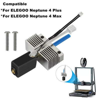 Hotend kit for Elegoo Neptune 4 Max/Plus 24V 80W Ceramic Heating Printer Parts