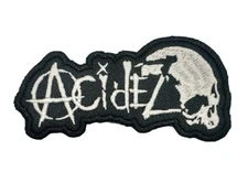 ACIDEZ PUNK SPEED/THRASH IRON ON EMBROIDERED PATCH