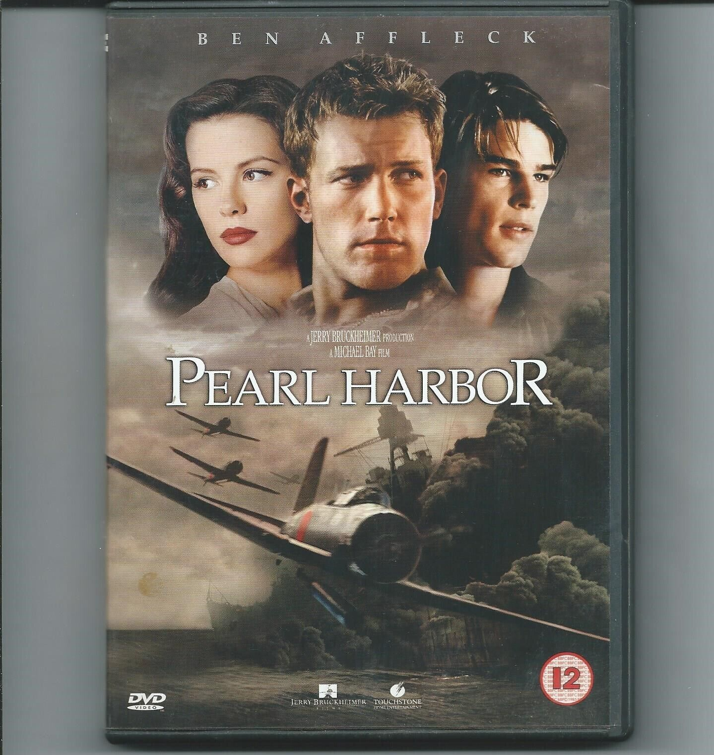 Pearl Harbor DVD 2001 Film Rated 12 Action History Drama 176 Minutes Used