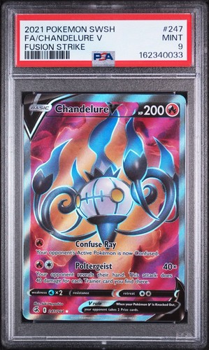 Chandelure V graded PSA 9 for sale on eBay