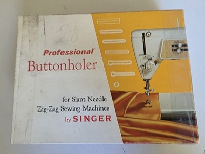 Singer Professional Buttonholer For Slant Needle Zig-Zag Sewing Machines 161829