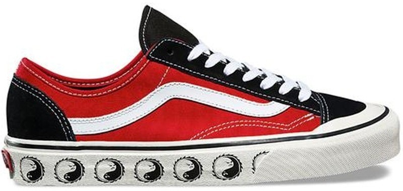 Dane Reynolds x Vans Style 36 Black Red for sale | eBay