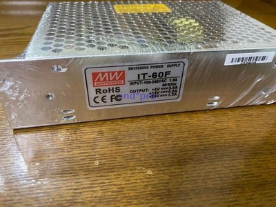 5V+15V+24V Meanwell Isolation Of Three Groups Power Supply IT-60F Brand New #pq