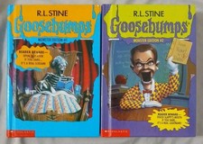 Goosebumps: Monster Edition 1 & 2 Hardcover R. L. Stine Non Working