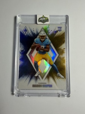 2025 Panini Phoenix - Color Blast Omarion Hampton #4 (RC)