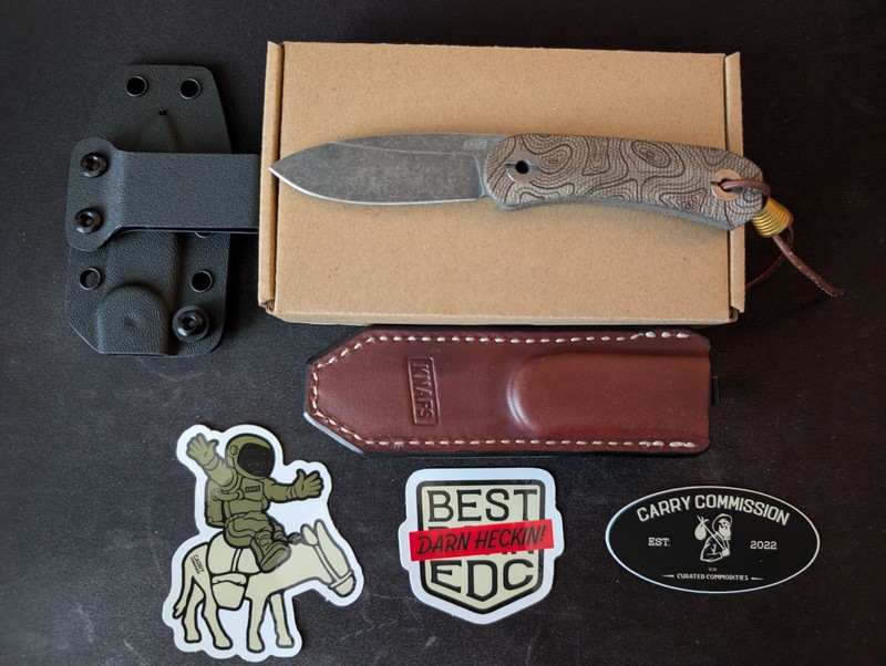 Knafs x Carry Commission Lander 4 Limited Edition With Knafs Leather Sheath 