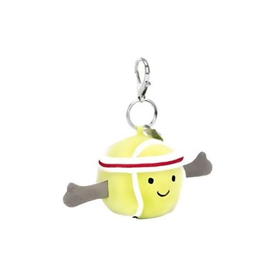 Jelly Amuseables Sports Tennis Ball Bag Charm Key Chain Christmas