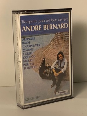 Andre Bernard Trompette Cassette Tape Forlane Classical Baroque French Vintage