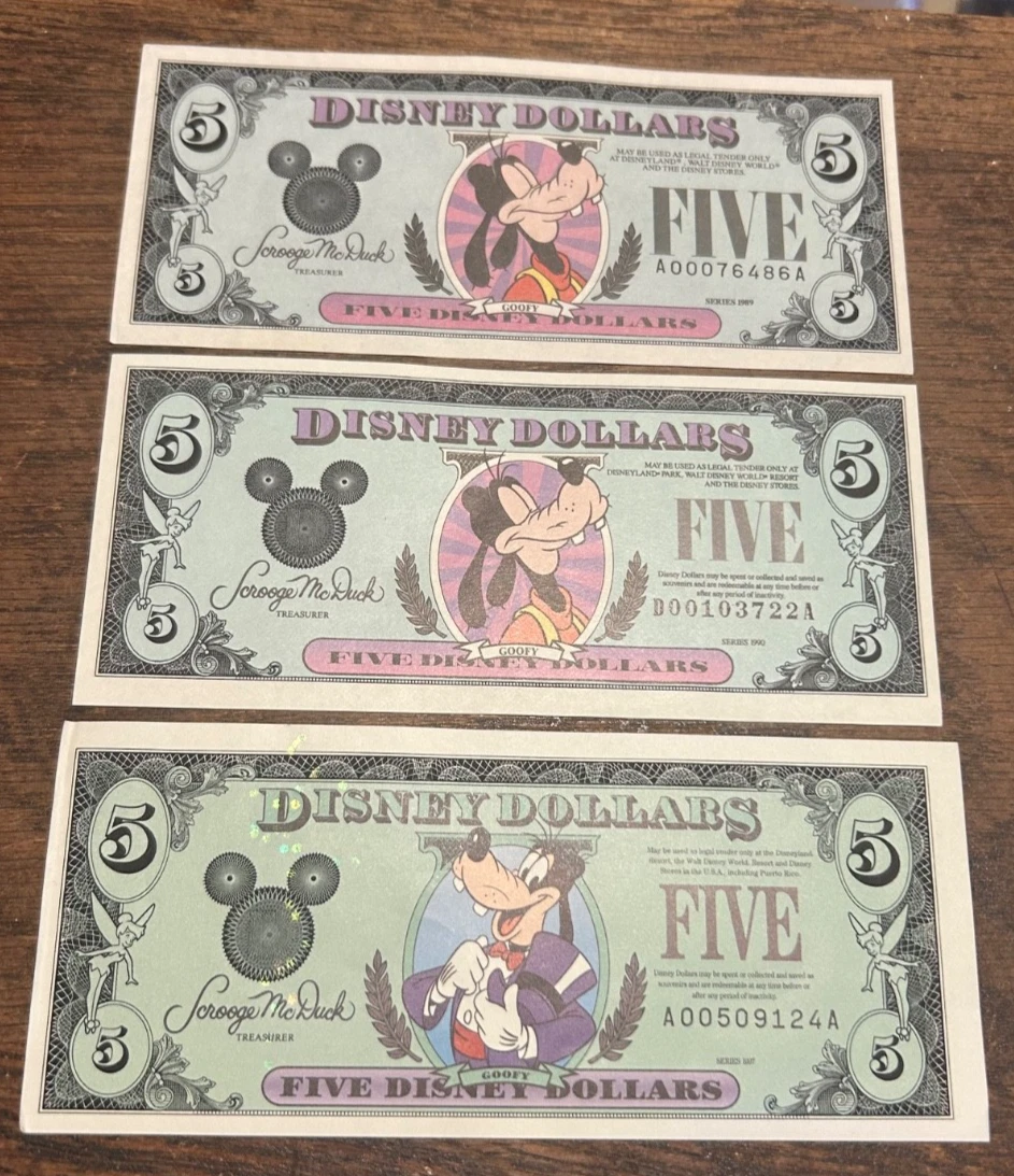1993 Disney Dollar for sale | eBay