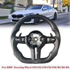 For BMW F Series Flat Bottom Steering Wheel F20 F22 F30 F32 F36 M2 M3 M4