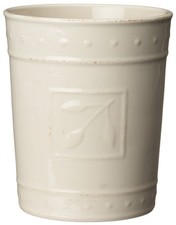 Signature Housewares Sorrento Collection Tool Jar, Ivory Antiqued Finish