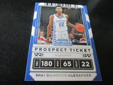 SHAI GILGEOUS-ALEXANDER    (OKC)  2020 panini  contenders  ROOKIE card #39  mint