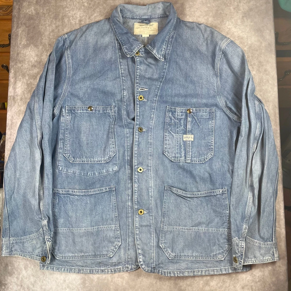 ⭐︎希少⭐︎DOUBLE RL ミリタリージャケット　ブルー グレー RRL Military Jacket Coats, Jackets & Vests for Men for Sale | Shop