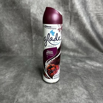 Glade Fresh Berries 8oz Room Spray Odor Eliminator New